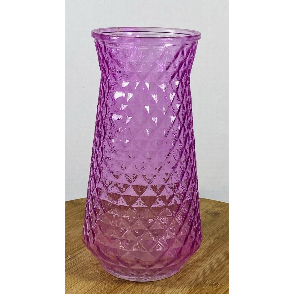 Vintage AEG Purple 9” X4” BLISS  Vase